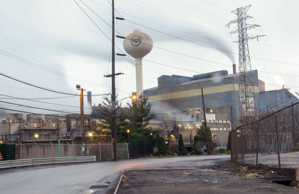 US Steel's Edgar Thomson Steel Works in Pittsburgh