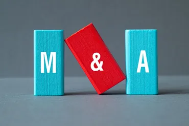 M&A wooden blocks