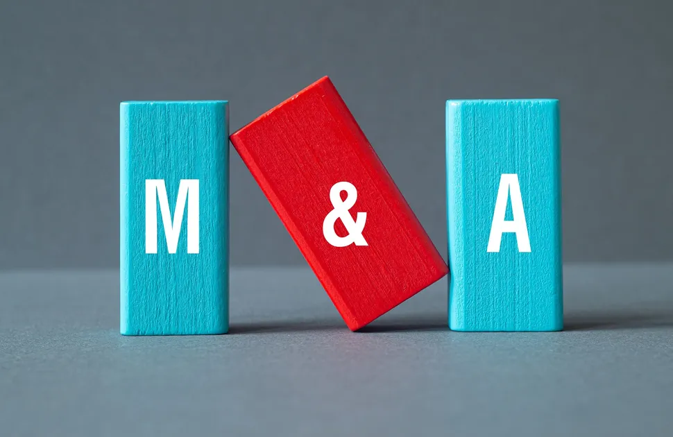 M&A wooden blocks